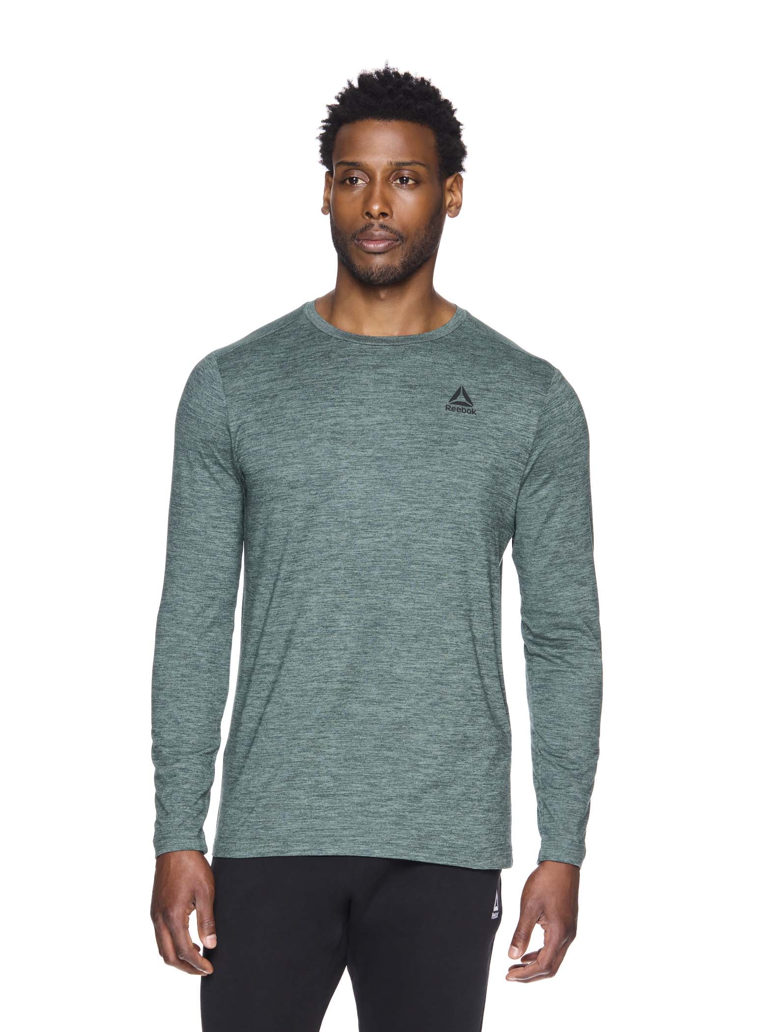 Reebok Mens and Big Mens Delta Core Long Sleeve Top, Sizes S-3XL
