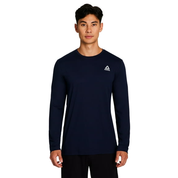 Reebok Men's and Big Men's Legacy Core Long Sleeve Tee Shirt, Sizes XS-5XL