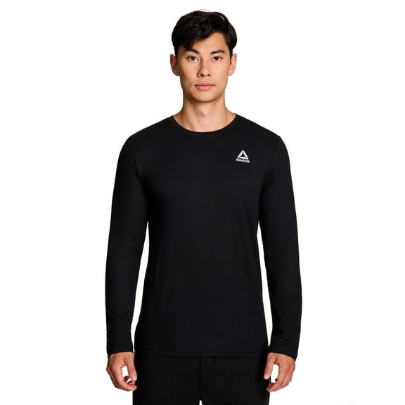 Reebok Men's and Big Men's Legacy Core Long Sleeve Tee Shirt, Sizes XS-5XL