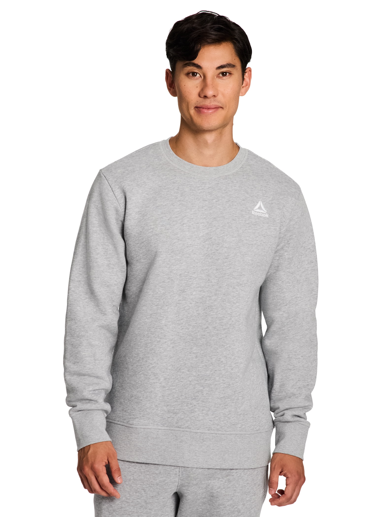 Reebok Men's and Big Men's Game Day Fleece Crewneck Sweatshirt, Sizes XS-5XL