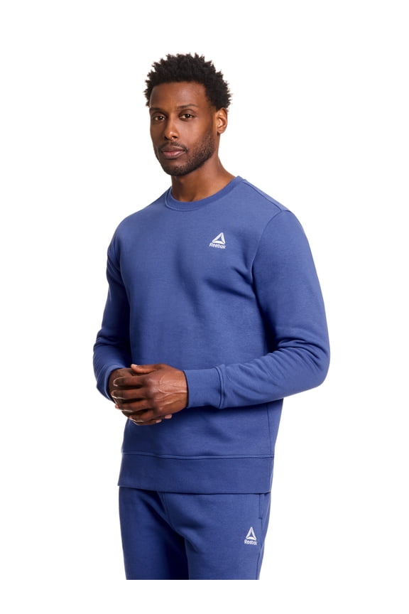Men's and Big Men's Game Day Fleece Crewneck Sweatshirt, Sizes XS-5XL