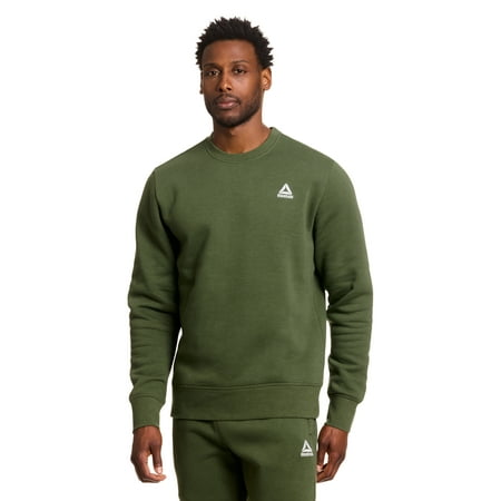 Reebok Men's and Big Men's Game Day Fleece Crewneck Sweatshirt, Sizes XS-5XL