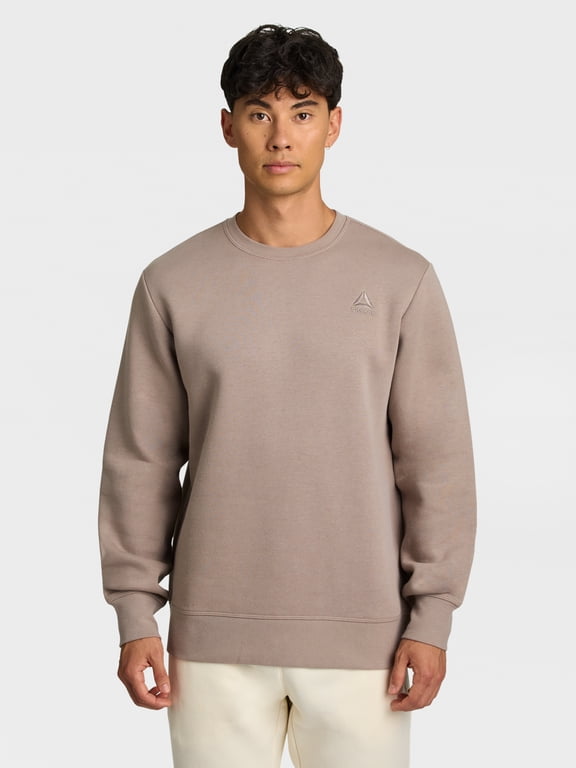 Men's and Big Men's Game Day Fleece Crewneck Sweatshirt, Sizes XS-5XL