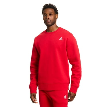 Reebok Men's and Big Men's Fleece Crewneck Sweatshirt, up to Sizes 3XL
