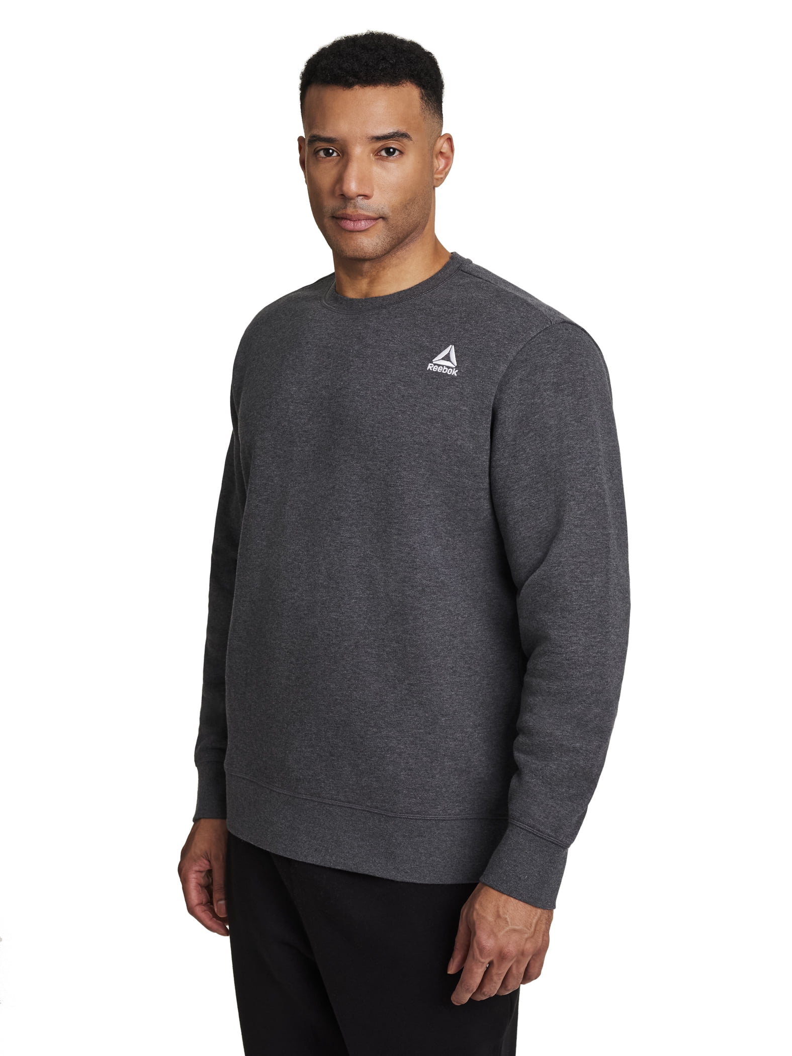 Reebok Men's and Big Men's Game Day Fleece Crewneck Sweatshirt, Sizes XS-5XL