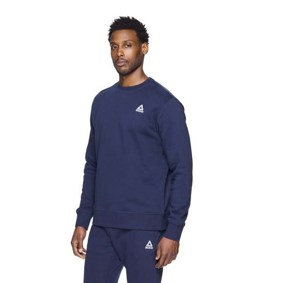 Reebok Men's and Big Men's Game Day Fleece Crewneck Sweatshirt, Sizes XS-5XL