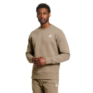 Reebok Men's and Big Men's Fleece Crewneck Sweatshirt, up to Sizes 3XL