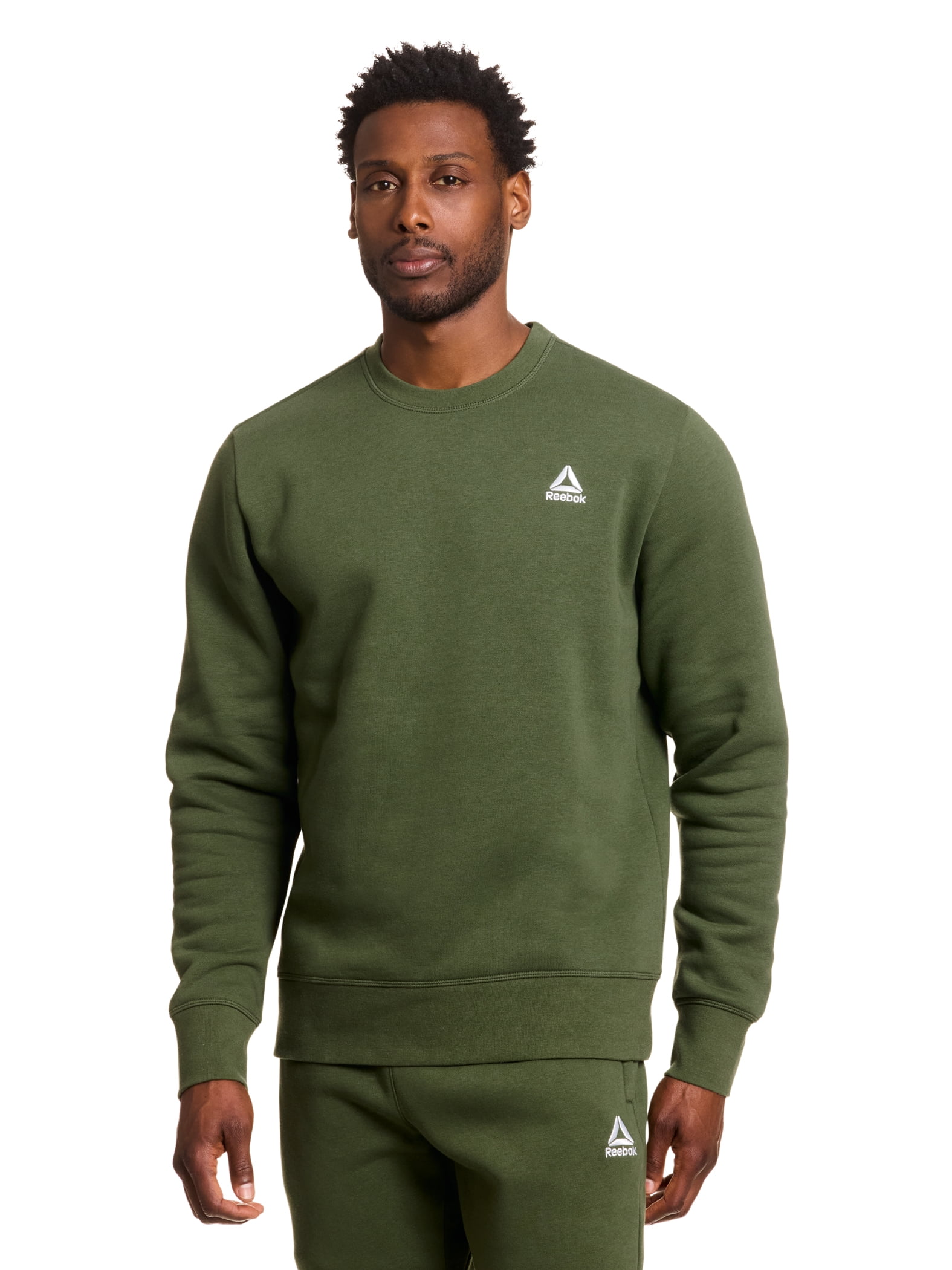 Reebok Men's and Big Men's Game Day Fleece Crewneck Sweatshirt, Sizes XS-5XL