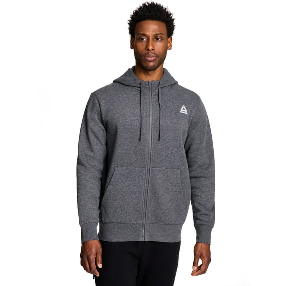 Reebok Men's and Big Men's Game Day Full Zip Hoodie, Sizes XS-5XL