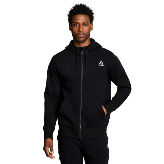 Reebok Men's and Big Men's Game Day Full Zip Hoodie, Sizes XS-5XL
