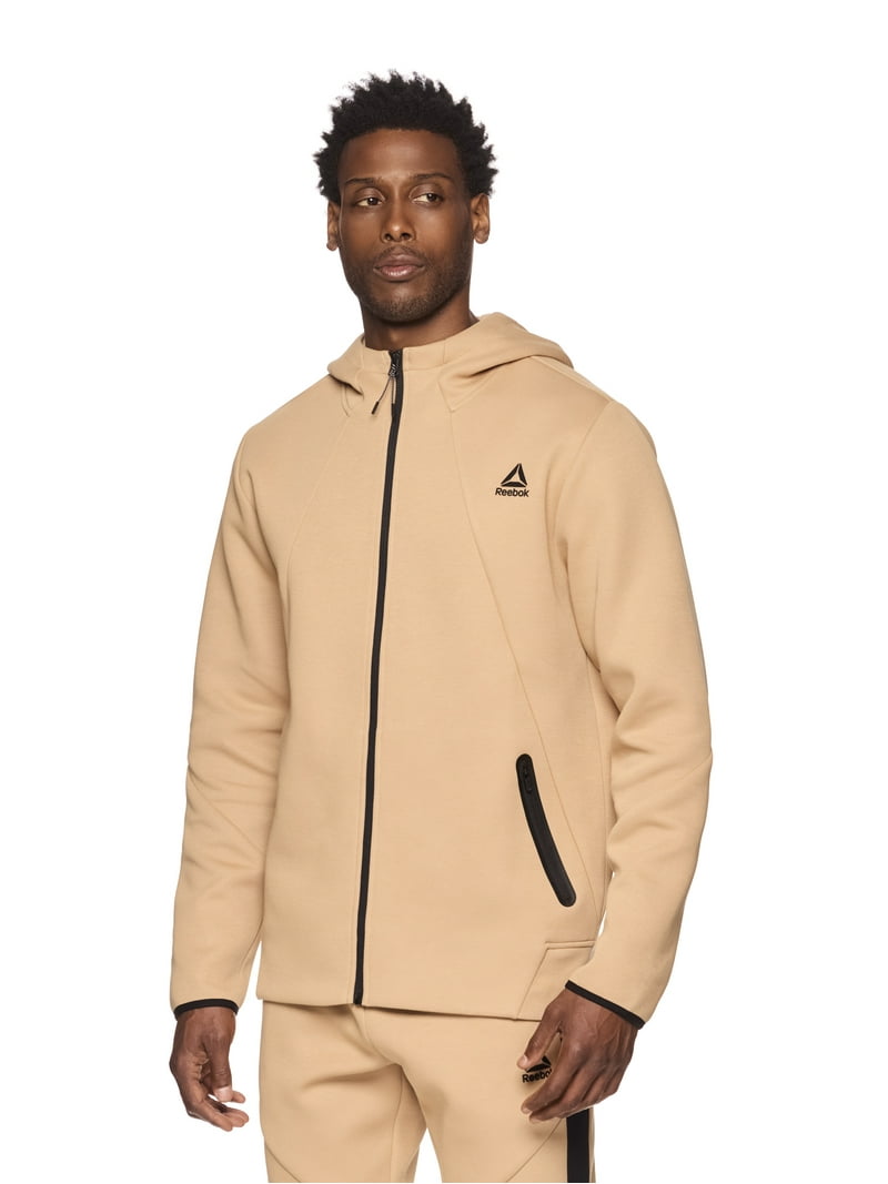 Reebok Mens and Big Mens Momentum Full Zip Hoodie, Sizes XS-5XL