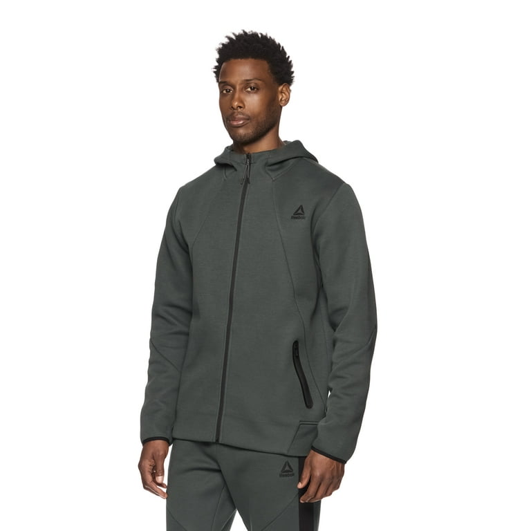 Reebok Mens and Big Mens Momentum Full Zip Hoodie up to Sizes 3XL Walmart