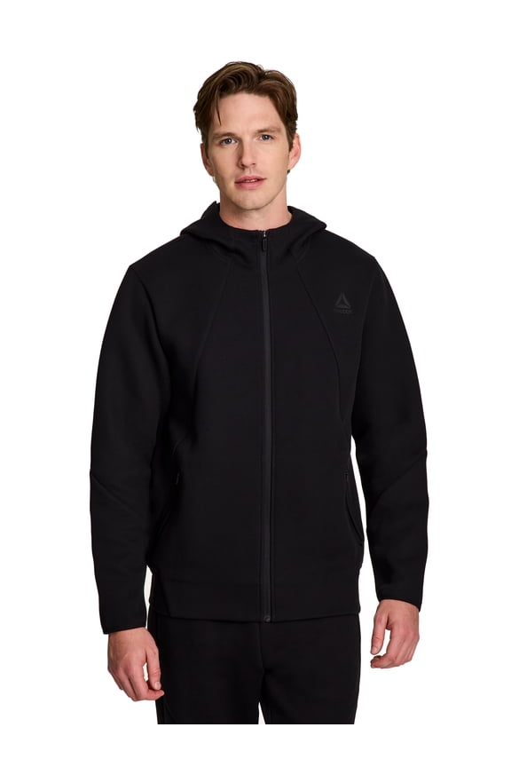 Men's and Big Men's Momentum Fleece Full Zip Hoodie, Sizes XS-5XL