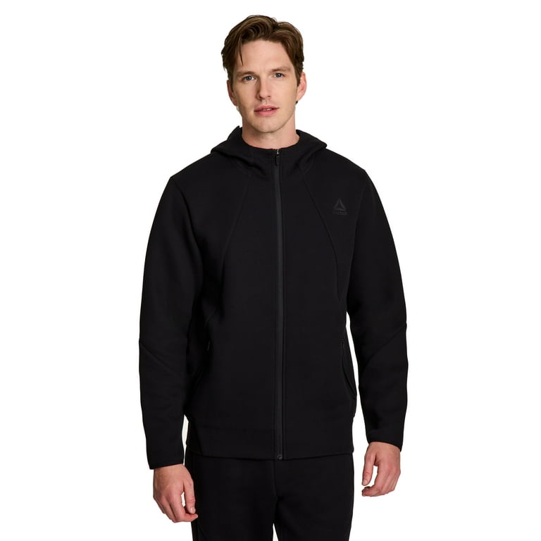 Reebok Mens and Big Mens Momentum Full Zip Hoodie, Sizes XS