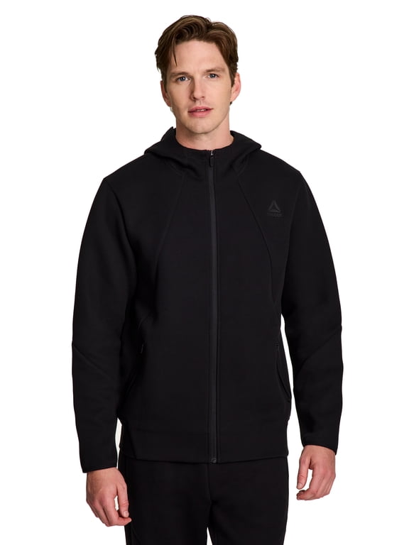 Men's and Big Men's Momentum Fleece Full Zip Hoodie, Sizes XS-5XL