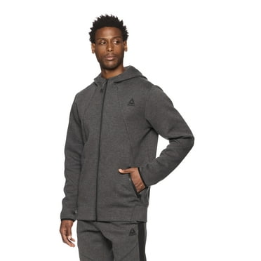Reebok Men's and Big Men's Momentum Full Zip Hoodie, up to Sizes 3XL