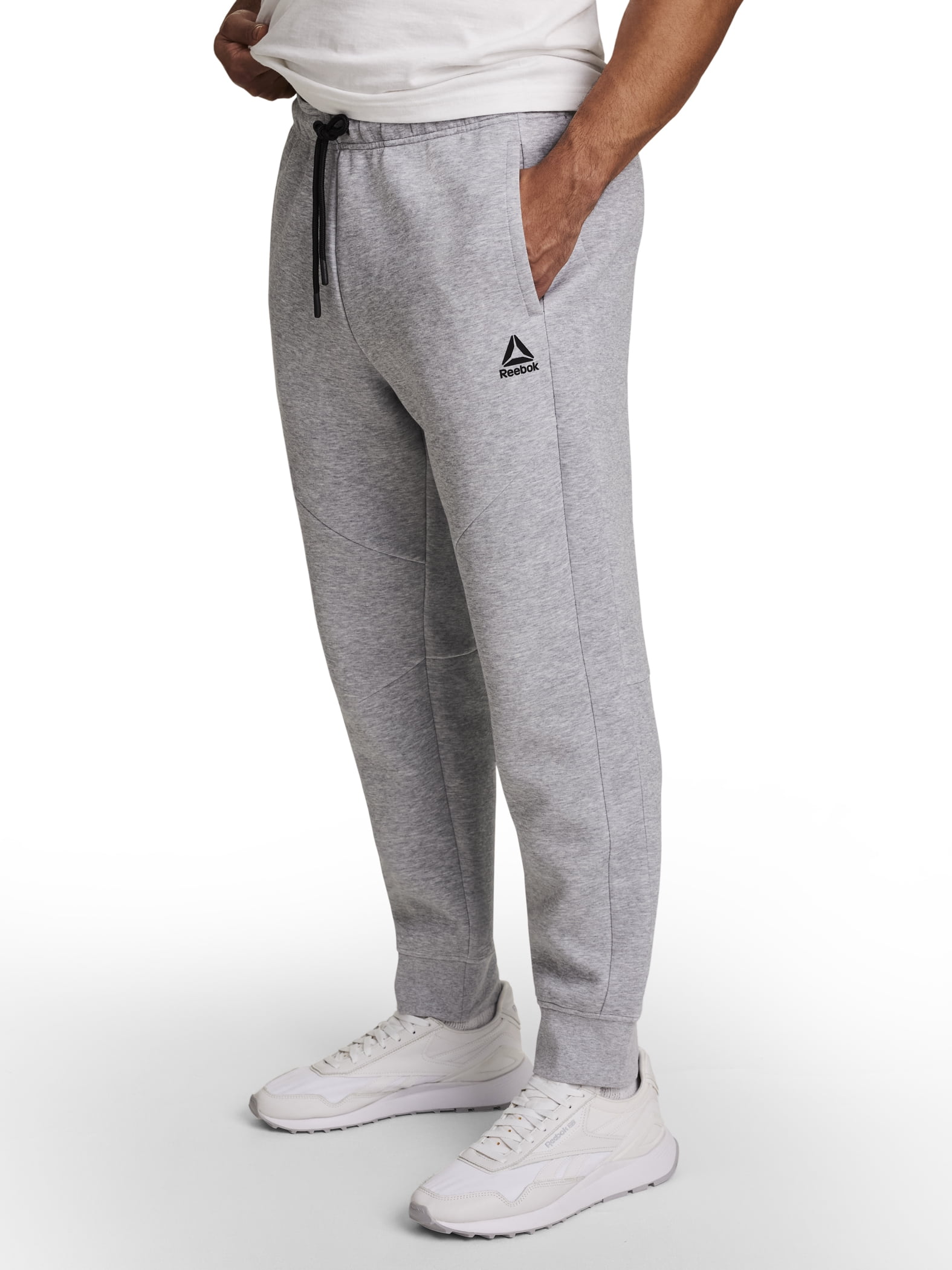 Reebok Men's and Big Men's Momentum Fleece Jogger, Size XS-5XL