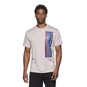 Reebok Mens and Big Mens Short Sleeve Graphic Performance Tee, up to Size 3XL