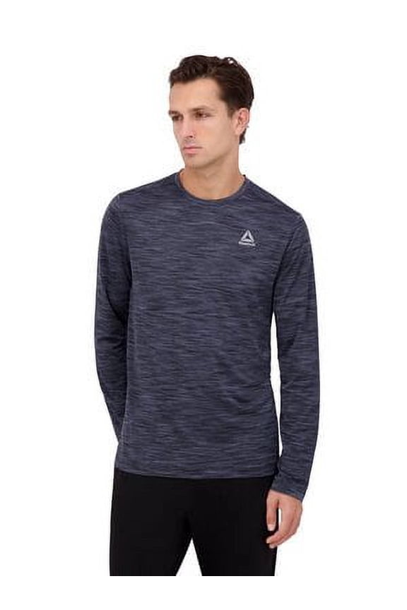 Mens and Big Mens Stride Performance Long Sleeve Shirt, Sizes XS-5XL