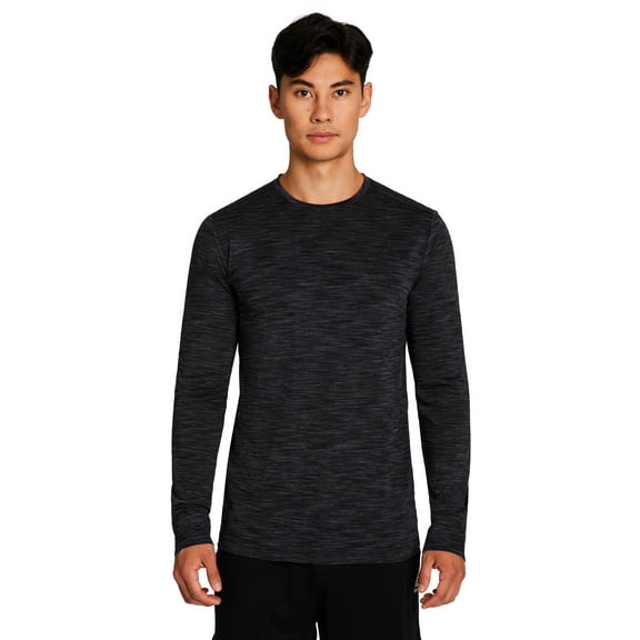 Reebok Mens and Big Mens Stride Performance Long Sleeve Shirt, Sizes XS-5XL