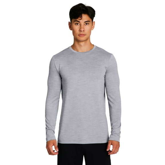 Reebok Mens and Big Mens Stride Performance Long Sleeve Shirt, Sizes XS-5XL