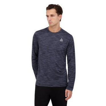 Reebok Mens and Big Mens Stride Performance Long Sleeve Shirt, Sizes XS-5XL
