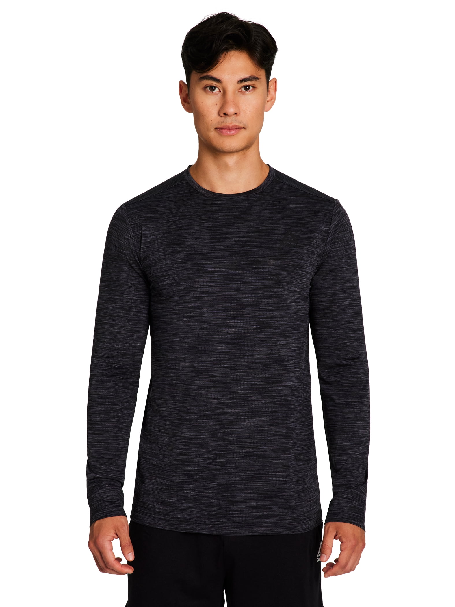 Reebok Mens and Big Mens Stride Performance Long Sleeve Shirt, Sizes XS-5XL
