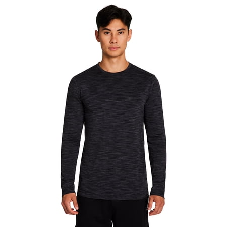 Reebok Mens and Big Mens Stride Performance Long Sleeve Shirt, Sizes XS-5XL