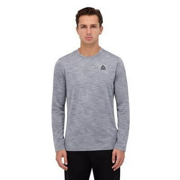 Reebok Mens and Big Mens Stride Performance Long Sleeve Top, Sizes S-3XL