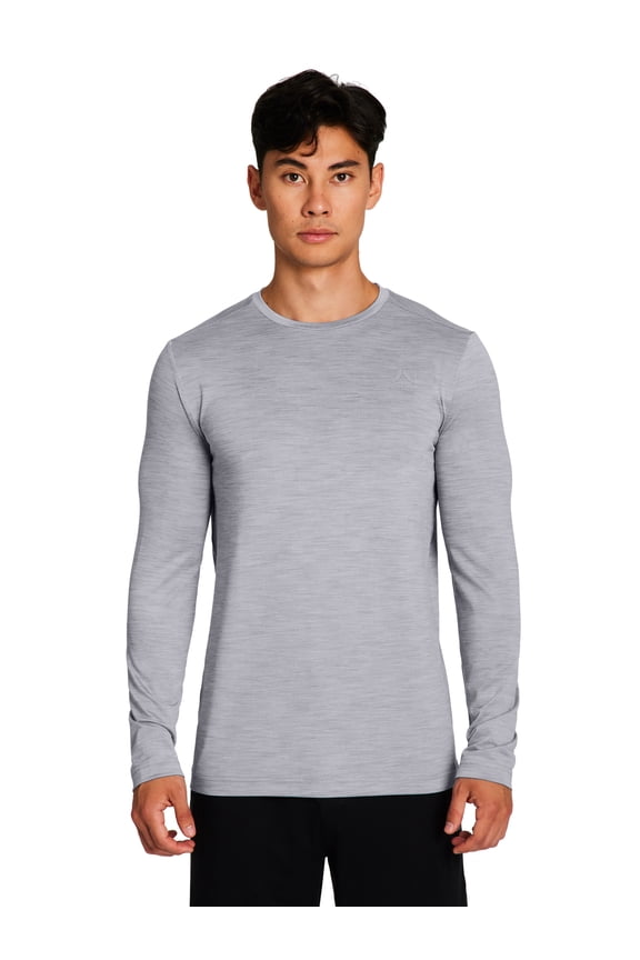 Mens and Big Mens Stride Performance Long Sleeve Shirt, Sizes XS-5XL