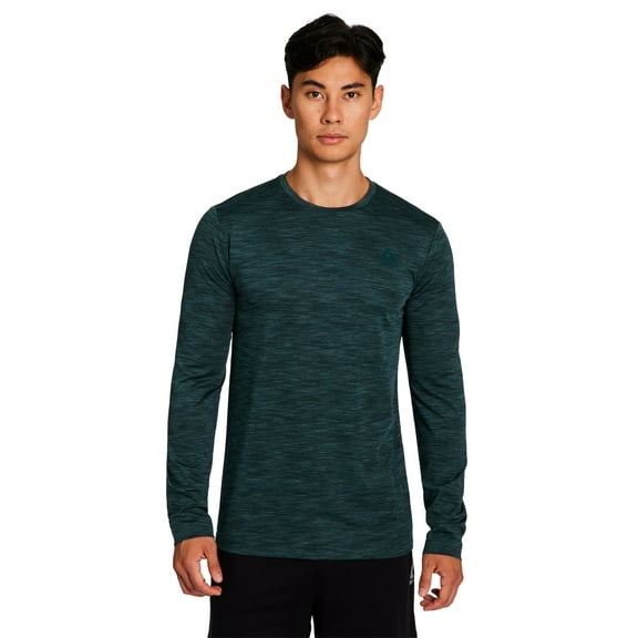 Reebok Mens and Big Mens Stride Performance Long Sleeve Shirt, Sizes XS-5XL