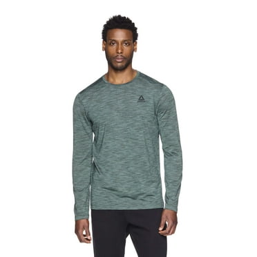 Reebok Mens and Big Mens Stride Performance Long Sleeve Top, Sizes S-3XL
