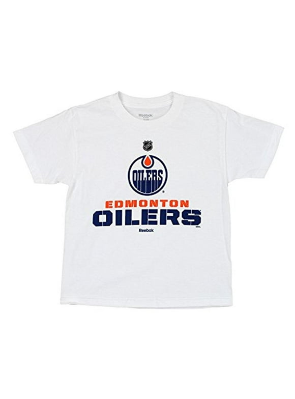 Reebok NHL Youth Edmonton Oilers "Clean Cut" Short Sleeve Graphic Tee