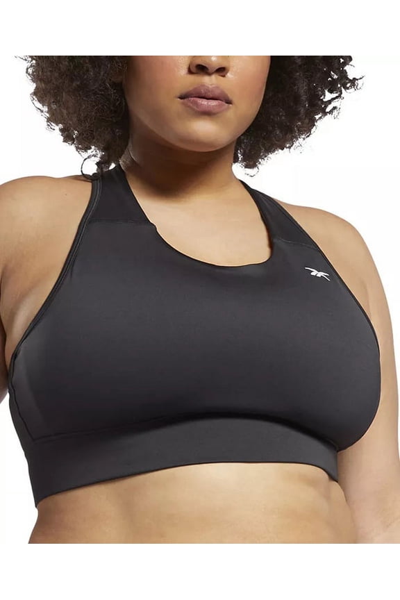 NIGHT BLACK Running Essentials Sports Bra, US 3X