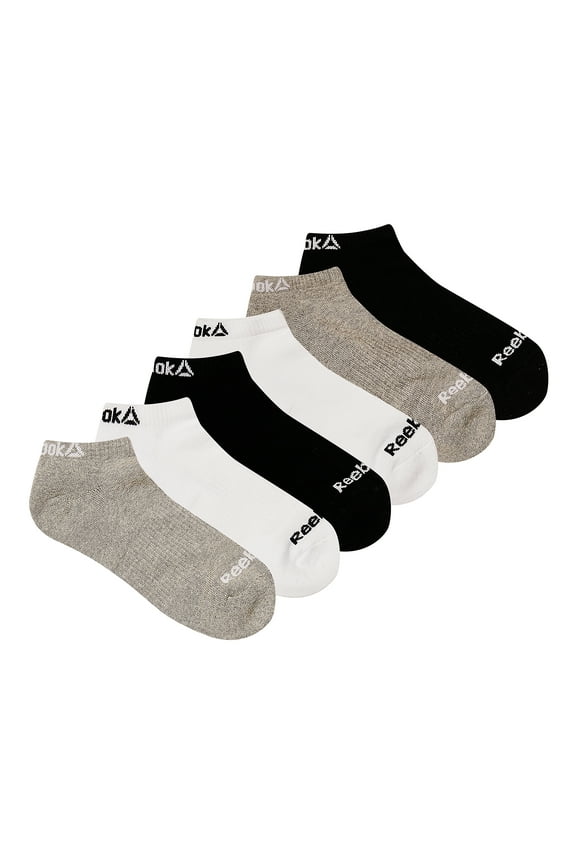 Performance Cotton Targeted Cushion Low Cut Socks, 6-Pack