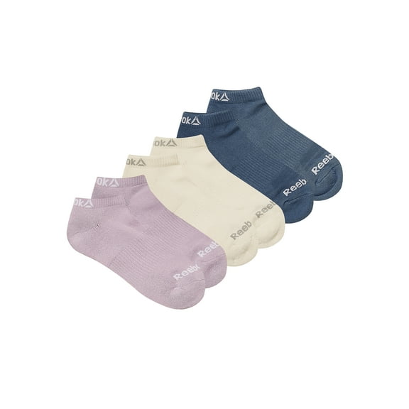 Reebok Performance Cotton Targeted Cushion Low Cut Socks, 6-Pack