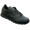 thumbnail image 1 of Reebok Preschool/Little Kid Classic Leather-Black/Gray Trim, 1 of 3