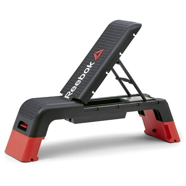 Reebok Professional Multi-Purpose Aerobic Challenging Home Fitness Deck, Black