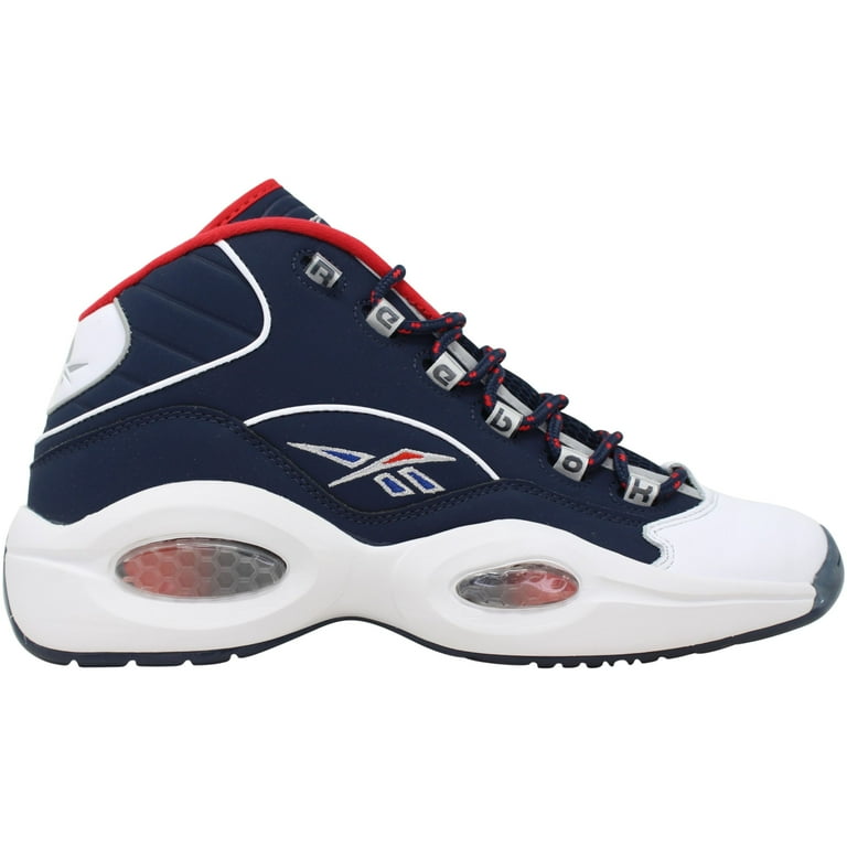 Men's cheapest Reebok Question MID VECNAV/FTWWHT/VECRED H01281 Size 8.5