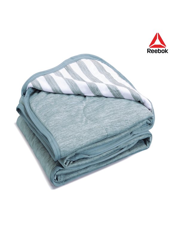 RBK CHILL Cooling Blanket - Moisture-Wicking, Reversible, Lightweight King Light Green