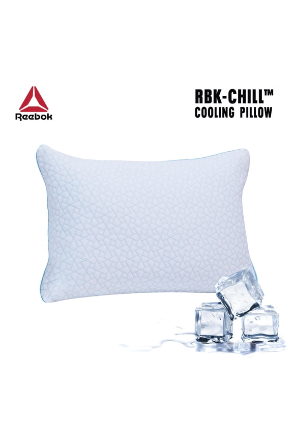 RBK Chill Cooling Pillows, Set of 2 Jumbo, 20 in x 28 in, Down Alternative with Recycled Fiber Fill Jumbo White