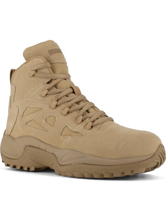Rapid Response RB Composite Toe Side Zipper Duty Boot, Tan, Size 10(W)