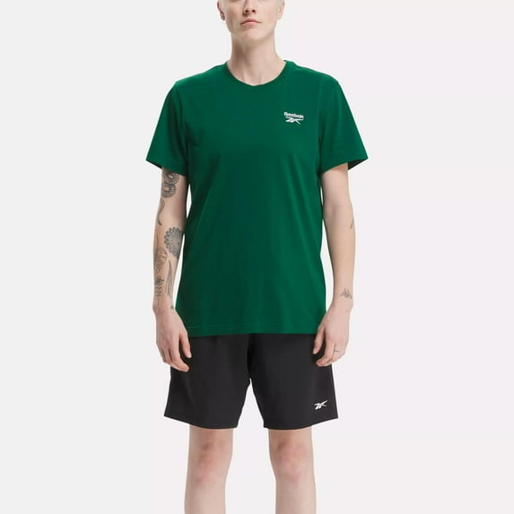 Reebok Apparel Men's Reebok Identity Small Logo Tee Reebok Training App Men Green , 2Xtg Reg US