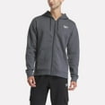 thumbnail image 1 of Reebok Identity Small Logo Fleece Full-Zip Men's Hoodie, 1 of 5