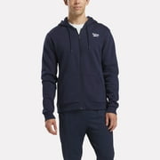 Reebok Identity Small Logo Fleece Full-Zip Men's Hoodie
