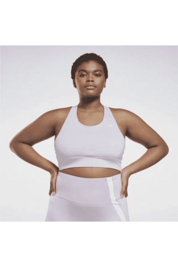 Running Essentials High Impact Sports Bra Purple Oasis Plus Size 1X