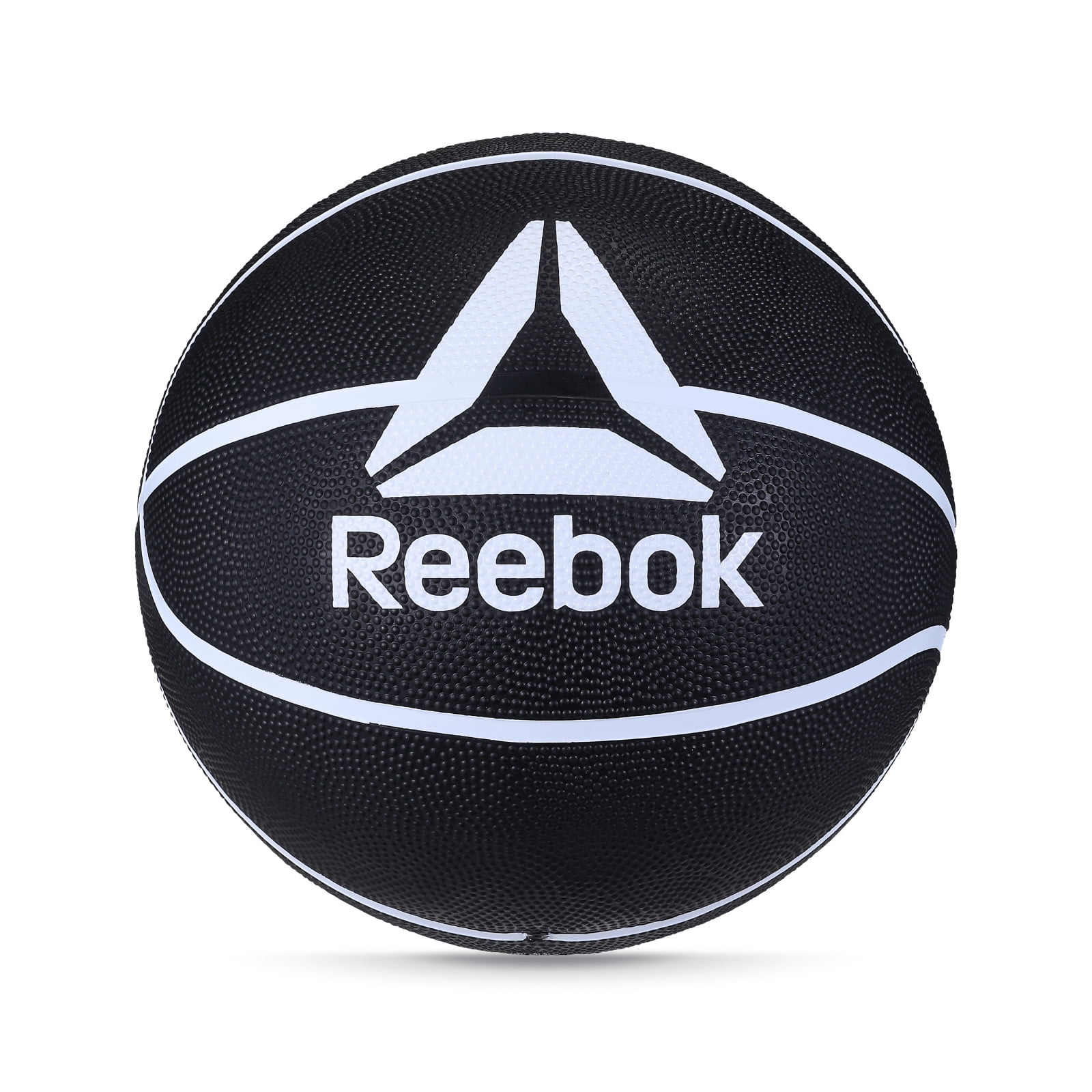 Reebok Durable Rubber Indoor/Outdoor Basketball with Inflatable Pump for Indoor & Outdoor Play, Size 5 (27.5 in)