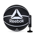 thumbnail image 1 of Reebok Size 6 Basketball with inflatable Pump - Durable Rubber Basketball for Indoor & Outdoor Play, Black – Official Size 6 Basketball for Adults and Teens, 1 of 7