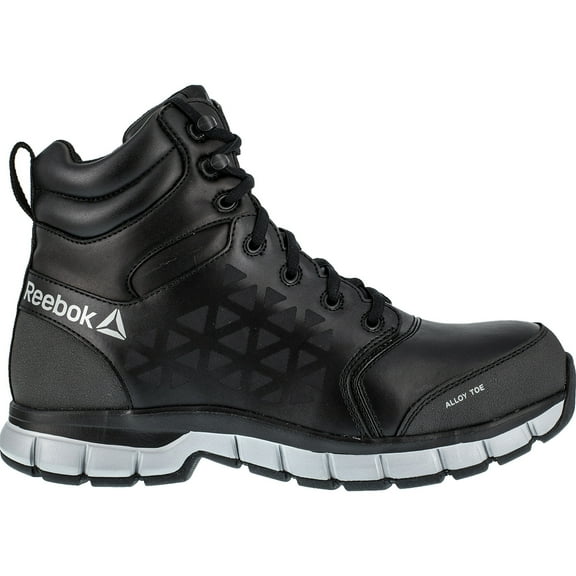 Reebok Sublite Cushion Work Men's 6 inch Alloy Toe Electrical Hazard Athletic Work Shoe
