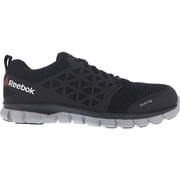 Reebok Sublite Cushion Work Mens Alloy Toe Electrical Hazard Work Athletic Shoe